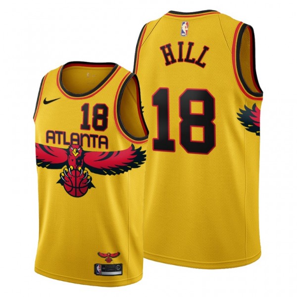 NBA Atlanta Hawks Trikot Solomon Hill 18 Nike 2021-22 City Edition Throwback 90s Swingman - Herren NBA Atlanta Hawks Trikot Solomon Hill 18 Nike 2021-22 City Edition Throwback 90s Swingman - Herren